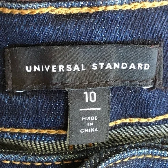 Universal Standard High Rise Denim Jeans - Picture 5 of 10